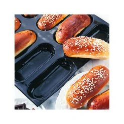 Brioches Longues (ovales) Flexipan - Moule Silicone