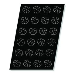 Alternative view of Moule Silicone 24 Fleurs 7,8 Cm X H 2 Cm Flexipan