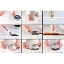 Kit Décor Silicone Goutte Silikomart Professionnal -pavoni shop kit decor silicone goutte silikomart professionnal 2