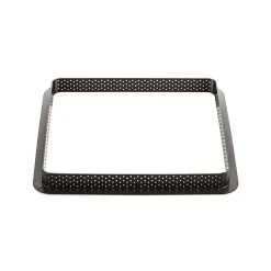 Kit Moule Silicone 1 Tarte Carrée 200mm Silikomart Professional -pavoni shop kit moule silicone 1 tarte carree 200mm silikomart professional 3