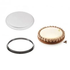 Kit Moule Silicone 1 Tarte Ø 250mm Silikomart Professional