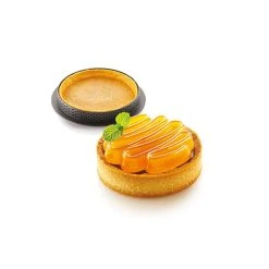 Alternative view of Kit Moule Silicone 8 Tartelettes Ø 80mm Saint Honoré Silikomart Professional