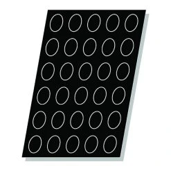 Alternative view of Mini-Savarins Ovales Flexipan - Moule Silicone