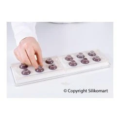 Moule 12 Pop Cake Ø 28 Mm Silicone Silikomart -pavoni shop moule 12 pop cake o 28 mm silicone silikomart 2