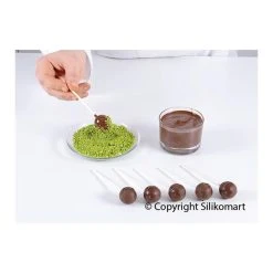 Moule 12 Pop Cake Ø 28 Mm Silicone Silikomart -pavoni shop moule 12 pop cake o 28 mm silicone silikomart 3