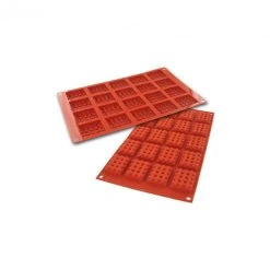 Silikomart Moule 20 Mini Gaufres En Silicone