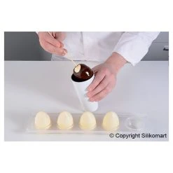 Moule 5 Oeufs Silicone Ø 50 Mm Silikomart -pavoni shop moule 5 oeufs silicone o 50 mm silikomart 2