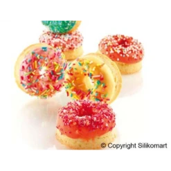 Silikomart Moule 6 Donuts En Silicone -pavoni shop moule 6 donuts en silicone 1