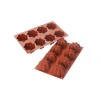 MALLARD FERRIERE Moule 8 Charlottes En Silicone -pavoni shop moule 8 charlottes en silicone