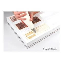 Moule à Bûche Silicone 25 Cm SilikoMart Professional -pavoni shop moule a buche silicone 25 cm silikomart professional 2