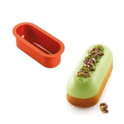 Moule à Cake Silicone Hermé 190 X 70 X H57 Mm Silikomart Professional