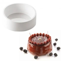 Moule à Manqué Haut Silicone Ø 190mm Silikomart