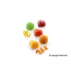 Alternative view of Moule Pâte De Fruit Orange 24 Empreintes 7ml SilikoMart Professional