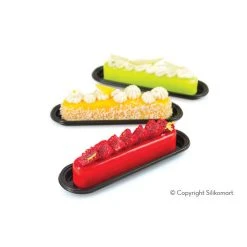 Moule Silicone 10 Eclairs 13x2,5 Cm SilikoMart Professional -pavoni shop moule silicone 10 eclairs 13x25 cm silikomart professional 5