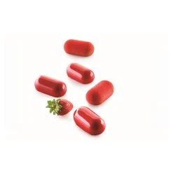 Alternative view of Moule Silicone 12 Minis Ovales Bombés 5,8 X 2,9 Cm 30ml SilikoMart Professional