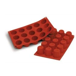 Moule Silicone 15 Cannelés 4,5 Cm X H 4,5 Cm Silikomart