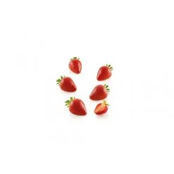 Moule Silicone 15 Mini Fraises 48 X 37 X H33 Mm 30ml SilikoMart Professional -pavoni shop moule silicone 15 mini fraises 48 x 37 x h33 mm 30ml silikomart professional 1