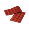 Moule Silicone 15 Tartelettes 5 Cm X H 1,5 Cm Silikomart -pavoni shop moule silicone 15 tartelettes 5 cm x h 15 cm silikomart