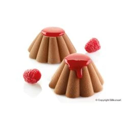 Alternative view of Moule Silicone 24 Briochettes Ø7,9 X 3,5 Cm 84ml SilikoMart Professional