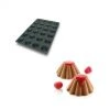 Moule Silicone 24 Briochettes Ø7,9 X 3,5 Cm 84ml SilikoMart Professional -pavoni shop moule silicone 24 briochettes o79 x 35 cm 84ml silikomart professional