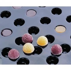 Moule Silicone 24 Demi-sphères 7 Cm X H 4 Cm Flexipan