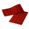 Moule Silicone 24 Florentins 3,5 Cm X H 0,5 Cm Silikomart -pavoni shop moule silicone 24 florentins 35 cm x h 05 cm silikomart