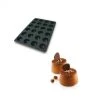 Moule Silicone 24 Muffins Ø6,9 X H3,9 Cm 122ml SilikoMart Professional -pavoni shop moule silicone 24 muffins o69 x h39 cm 122ml silikomart professional