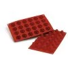 Moule Silicone Volcan Ø 3,9 X H 3,3 Cm (x24) Silikomart -pavoni shop moule silicone 24 volcans 38 cm x h 32 cm silikomart