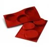 Moule Silicone 3 Florentins 10,3 Cm X H 2 Cm Silikomart -pavoni shop moule silicone 3 florentins 103 cm x h 2 cm silikomart