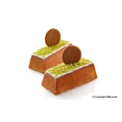 Moule Silicone 30 Mini Cakes 9,9 X 4,9 Cm 130ml SilikoMart Professional -pavoni shop moule silicone 30 mini cakes 99 x 49 cm 130ml silikomart professional 1