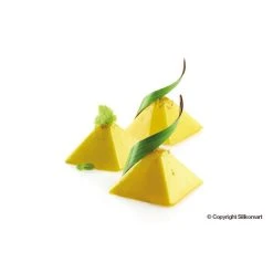 Alternative view of Moule Silicone 35 Pyramides 6,5 X 6,5 X 3,5 Cm 61ml SilikoMart Professional