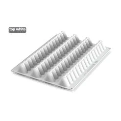 Moule Silicone 4 Bûches Trilogy 37cm Silikomart Professional -pavoni shop moule silicone 4 buches trilogy 37cm silikomart professional 1