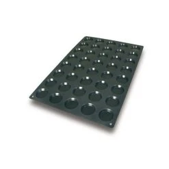 Moule Silicone 40 Florentins Ø6 X 1,1 Cm 25ml SilikoMart Professional -pavoni shop moule silicone 40 florentins o6 x 11 cm 25ml silikomart professional 2