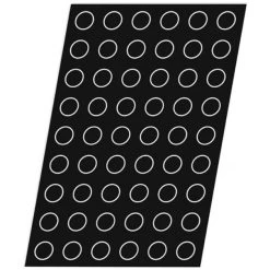 Moule Silicone 54 Mini-cylindres 3,8 Cm X H 2 Cm Flexipan