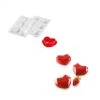 Moule Silicone 6 Coeurs Origami 82,6 X 74 X H35 Mm 110ml SilikoMart Professional -pavoni shop moule silicone 6 coeurs origami 826 x 74 x h35 mm 110ml silikomart professional