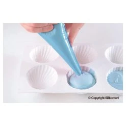 Moule Silicone 6 Demi Sphères Vrillées Ø 75 Mm SilikoMart Professional -pavoni shop moule silicone 6 demi spheres vrillees o 75 mm silikomart professional 2