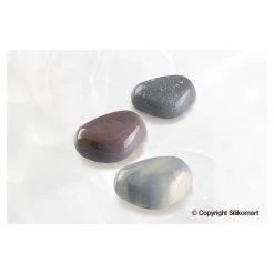 Moule Silicone 6 Galets 8,7 X 6,3 Cm 110ml SilikoMart Professional -pavoni shop moule silicone 6 galets 87 x 63 cm 110ml silikomart professional 3