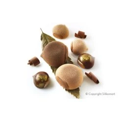 Alternative view of Moule Silicone 6 Marrons 110ml SilikoMart Professional