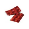 Moule Silicone Narcisses 7,6 Cm X H 4 Cm (x6) Silikomart -pavoni shop moule silicone 6 narcisses 76 cm x h 4 cm silikomart