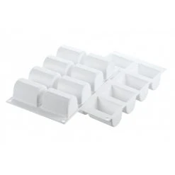 Alternative view of Moule Silicone 8 Bûchettes 7,5 Cm X 5 Cm Silikomart Professional