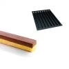 Moule Silicone 8 Mini Bûches Carrées 50 X 3 X H3 Cm 445ml SilikoMart Professional -pavoni shop moule silicone 8 mini buches carrees 50 x 3 x h3 cm 445ml silikomart professional