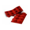 Moule Silicone 8 Ovales 7,5 X 5,5 Cm Silikomart -pavoni shop moule silicone 8 ovales 75 x 55 cm silikomart