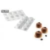 Moule Silicone 8 Ronds Bombés 85 Ml Silikomart Professional -pavoni shop moule silicone 8 ronds bombes 85 ml silikomart professional