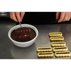 Moule Silicone Barre Ondulée Snack 9 X 3 Cm X H 1,9 Cm (x15) Pavoni -pavoni shop moule silicone barre ondulee snack 9 x 3 cm x h 19 cm x15 pavoni 5