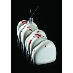Moule Silicone Bûche Bilbao 25 X 8,5 Cm X H 7,5 Cm Pavoni