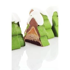 Alternative view of Moule Silicone Bûche Sapin 25 X 9,7 Cm X H 9,5 Cm Pavoni