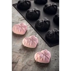 Moule Silicone Cadeau Coeur 7,3 X 6,6 Cm X H 3,6 Cm (x12) Pavoflex