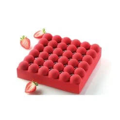 Moule Silicone Carré Bubble Silikomart Professional -pavoni shop moule silicone carre bubble silikomart professional 2