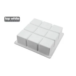 Alternative view of Moule Silicone Carré Cubik 17,2 Cm Silikomart Professional