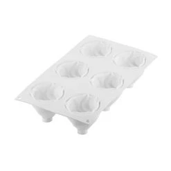 Moule Silicone Chantilly Ø 7,3 Cm X H 6,5 Cm (x6) Silikomart Professional -pavoni shop moule silicone chantilly o 73 cm x h 65 cm x6 silikomart professional 2